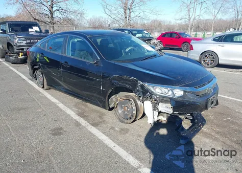 2018 Honda Civic Lx из США, поврежденный, VIN 2HGFC2F57JH581110